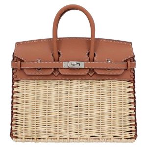 Hermès Birkin Picnic 25 Gold 37 Swift, Osier 2024 W