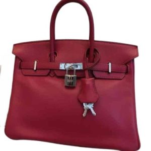 Hermès Birkin  25 Rouge Grenat K1 Swift 2010 N