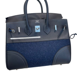 Hermès Birkin Go Team 25 Black 89, Blue France 71 Swift 2024 W