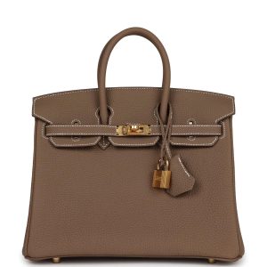 Hermès Birkin  25 Etoupe  18 Togo 2022 U