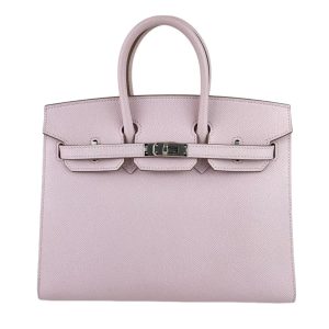 Hermès Birkin Sellier 25 Mauve Pale 09 Epsom 2024 B