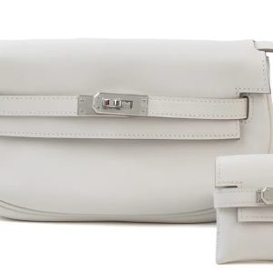 Hermès Kelly Moove Gris Pale M4 Swift 2024 W