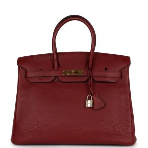Hermès Birkin  35 Rouge H 55 Togo 2002 F