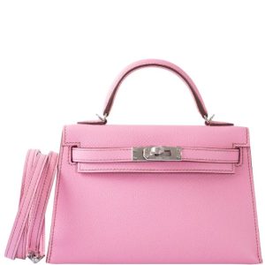 Hermès Kelly Sellier 20 Bubblegum L4 Epsom 2024 B