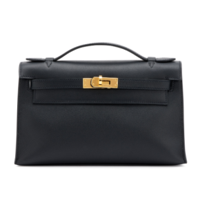 Hermès Kelly Pochette Black 89 Swift 2021 Z