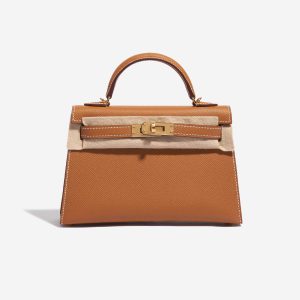 Hermès Kelly Sellier 20 Gold 37 Epsom 2023 B