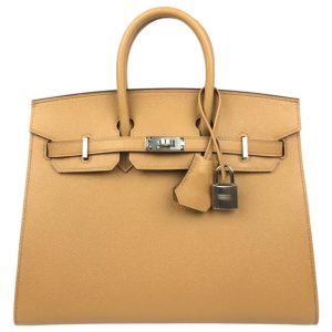 Hermès Birkin Sellier 25 Biscuit 01P Madame 2023 B