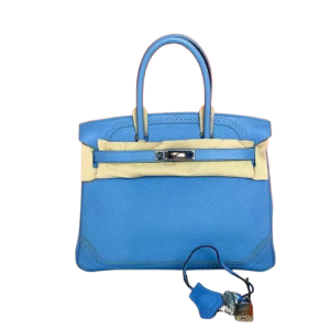 Hermès Birkin Ghillies 30 Blue Paradise 2T Togo, Swift 2015 T