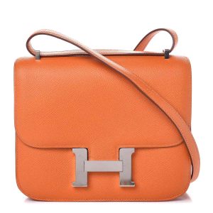 Hermès Constance Mirror 18 Orange H 93 Epsom 2023 B