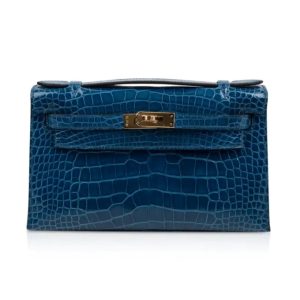 Hermès Kelly Pochette Mykonos  7Q Alligator Matt 2019 D