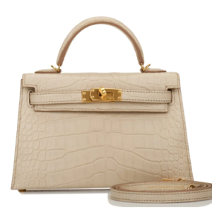 Hermès Kelly  20 Beton 8L Alligator Matt 2023 B