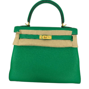 Hermès Kelly  25 Vert Menth 6W Togo 2021 Z