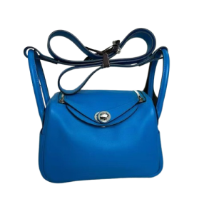 Hermès Lindy  Mini Blue Frida 0F Swift 2020 Y