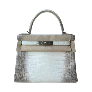 Hermès Kelly Himalaya 28 White 01 Niloticus Crocodile Matt 2020 Y