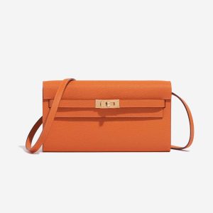 Hermès Kelly Sellier & To Go Orange H 93 Epsom 2024 W