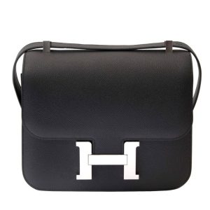 Hermès Constance  24 Black 89 Epsom 2018 C