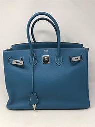 Hermès Birkin  30 Blue Deep S4 Togo 2020 Y