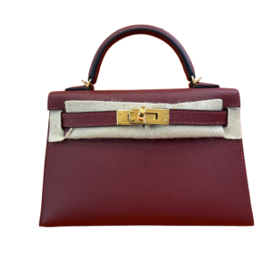 Hermès Kelly Sellier 20 Rouge H 55 Epsom 2023 B