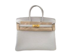 Hermès Birkin  25 Gris Pale M4 Togo 2024 W