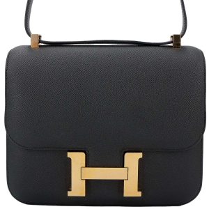 Hermès Constance  24 Black 89 Epsom 2015 T