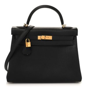 Hermès Kelly  32 Black 89 Togo 2011