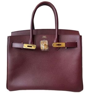 Hermès Birkin  30 Rouge H 55 Epsom 2015 T