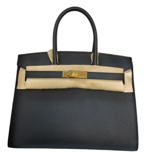 Hermès Birkin Sellier 30 Blue Indigo 76 Epsom 2024 W