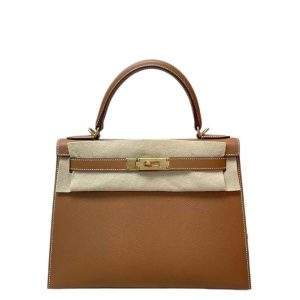 Hermès Kelly Sellier 28 Gold 37 Epsom 2021 Z