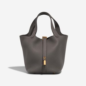 Hermès Picotin  18 Gris Meyer 0L Clemence 2023 B