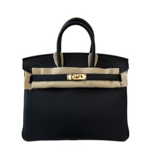 Hermès Birkin  25 Black 89 Togo 2021 Z