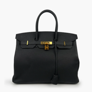 Hermès Birkin  35 Black 89 Togo 2012 P