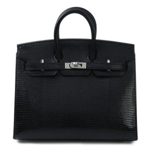 Hermès Birkin  20 Black 89 Lizard 2024 W