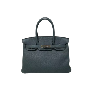 Hermès Birkin  30 Blue Tempete N7 Togo 2012 P