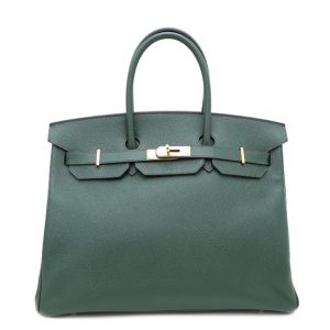 Hermès Birkin  35 Vert Anglais 2Q Epsom 2014 R