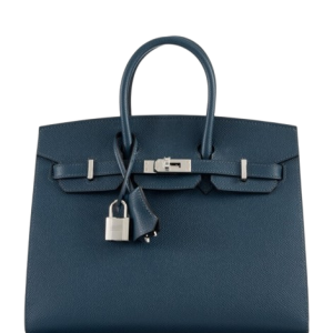 Hermès Birkin Sellier 25 Blue de Prusse  7P Epsom 2024 W