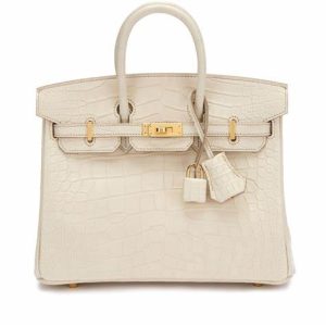 Hermès Birkin  25 Beton 8L Alligator Matt 2024 W