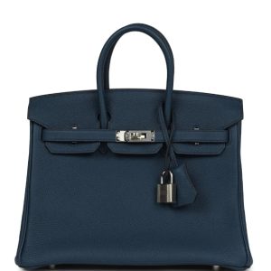Hermès Birkin  25 Blue de Prusse  7P Togo 2023 B