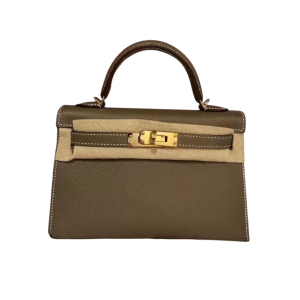 Hermès Kelly Sellier 20 Etoupe  18 Epsom 2023 B