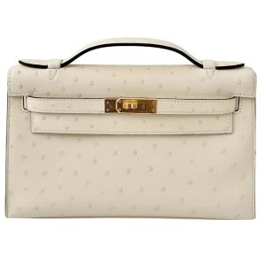 Hermès Kelly Pochette Nata I2 Ostrich 2024 W