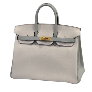 Hermès Birkin Bicolor & HSS 25 Gris Pearl 80, Nata I2 Chevre Myzore 2023 B