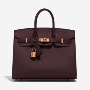 Hermès Birkin Sellier 25 Rouge Sellier 0G Epsom 2024 W