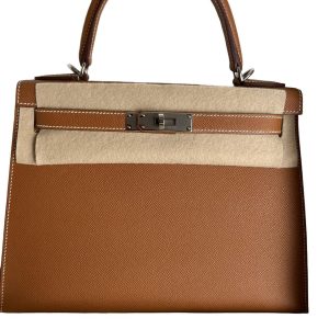 Hermès Kelly Sellier 28 Gold 37 Epsom 2024 W