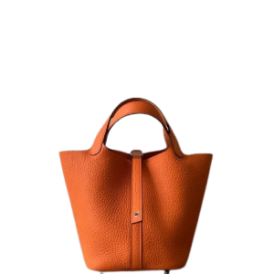 Hermès Picotin  18 Orange H 93 Clemence 2024 W