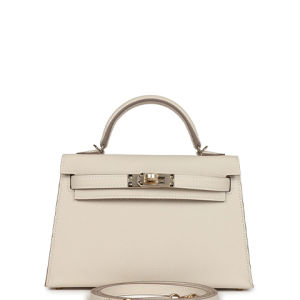 Hermès Kelly Sellier 20 Craie  10 Epsom 2024 W