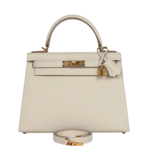 Hermès Kelly Sellier 28 Craie  10 Epsom 2019 D