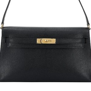 Hermès Kelly Elan Black 89 Chevre Myzore 2024 W