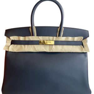 Hermès Birkin Verso 35 Blue Deep S4 Epsom 2016 X