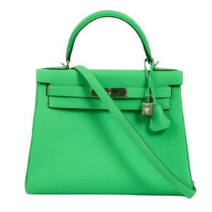 Hermès Kelly  28 Vert Comics 0Z Togo 2024 W