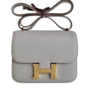 Hermès Constance  18 Gris Pearl 80 Chevre Myzore 2024 W