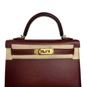 Hermès Kelly Sellier 20 Rouge H 55 Madame 2024 W